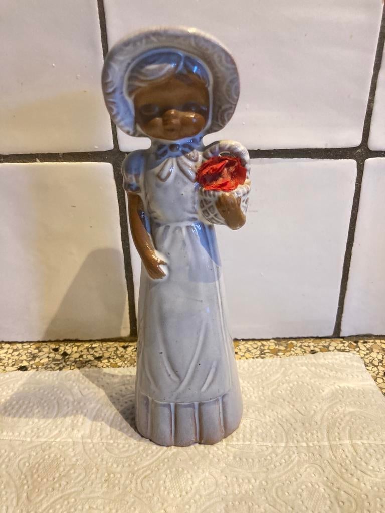 Mooi beeldje dame, Ophalen of Verzenden, Zo goed als nieuw, Mens