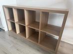 IKEA Kallax Kast 77x147cm - Eikenhout Look, Huis en Inrichting, Kasten | Boekenkasten, Met plank(en), Gebruikt, 100 tot 150 cm