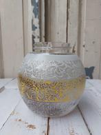Oude lampenbol van glas, Ophalen of Verzenden, Gebruikt, Glas