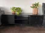 GIGA Dressoir tv meubel retro zwart metaal, Ophalen, Gebruikt, 150 tot 200 cm, Minder dan 100 cm