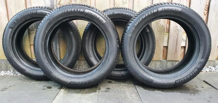 Mooie set Michelin 215 55 17 Primacy 4+ zomerbanden, Auto-onderdelen, Banden en Velgen, Band(en), Zomerbanden, 17 inch, 215 mm