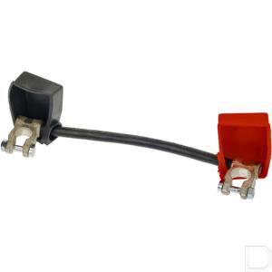 Accukabel met klem plus en min 200mm 25mm², Ophalen, Nieuw