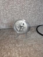 Disney Mickey Mouse Steamboat Willie Zilveren Munt, Ophalen