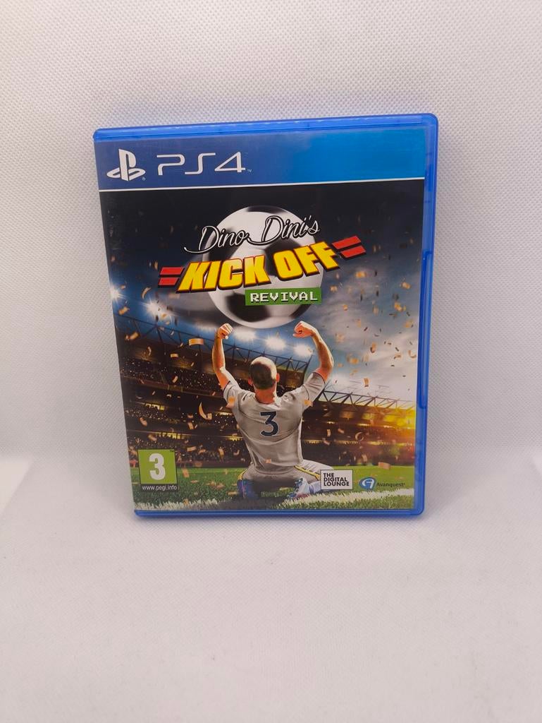 Dino Dini kick off revival Playstation 4 game, 1 speler, Ophalen of Verzenden, Zo goed als nieuw, Vanaf 3 jaar