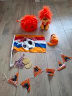 Diverse versiering oranje / voetbal thema, Ophalen of Verzenden, Gebruikt, Versiering, Oranje of Koningsdag