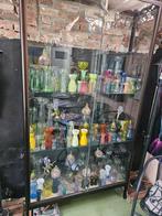 Hyacint glazen verzameling alles in 1 koop met kast, Ophalen, 25 tot 50 cm, Minder dan 100 cm