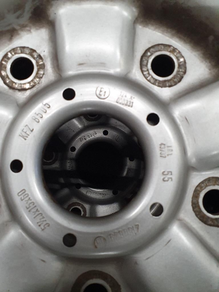 banden  met velg, Ophalen, 15 inch, Banden en Velgen, 195 mm