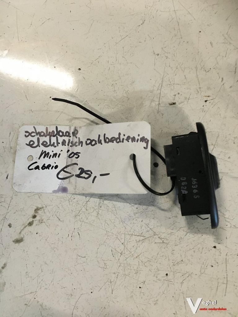Mini Cooper Cabrio 2005 Dak bedieningsschakelaar, Auto-onderdelen, Gebruikt, -, -, Ophalen of Verzenden