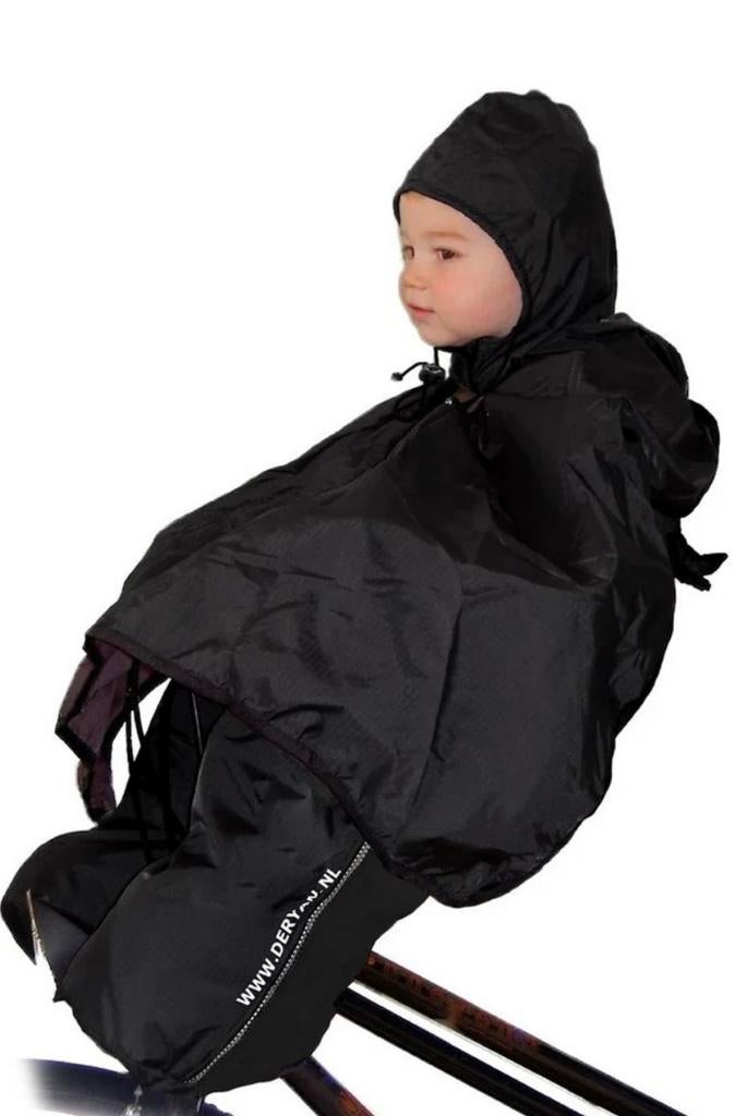 Deryan bike a way voetenzak poncho fietsstoeltje voor, Ophalen of Verzenden, Zo goed als nieuw
