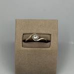 14KT GOUDEN BICOLOR RING MET TOPAAS, Ophalen of Verzenden, Goud, Ring
