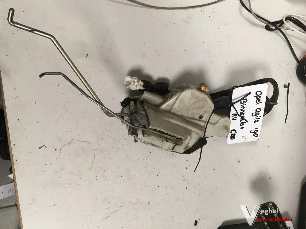 Opel Agila 1998 binnenslot rechtsvoor, Gebruikt, -, -, Ophalen of Verzenden