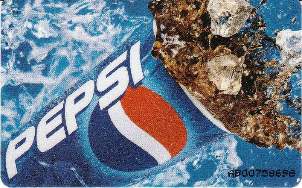 Pepsi Ohrakaart 2001, Ophalen of Verzenden, Gebruikt