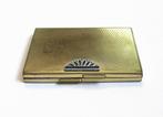 Art Deco vintage compact poederdoos van de jaren 40-50., Ophalen of Verzenden