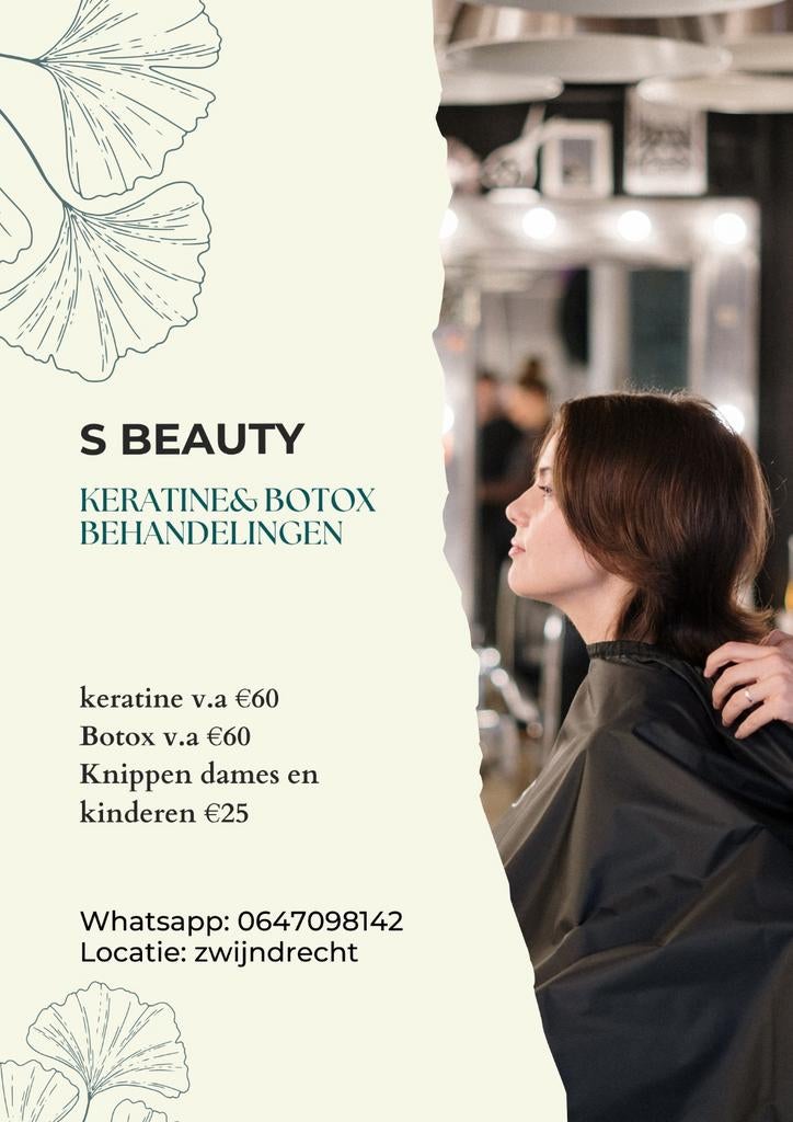 Keratine en botox haar behandelingen