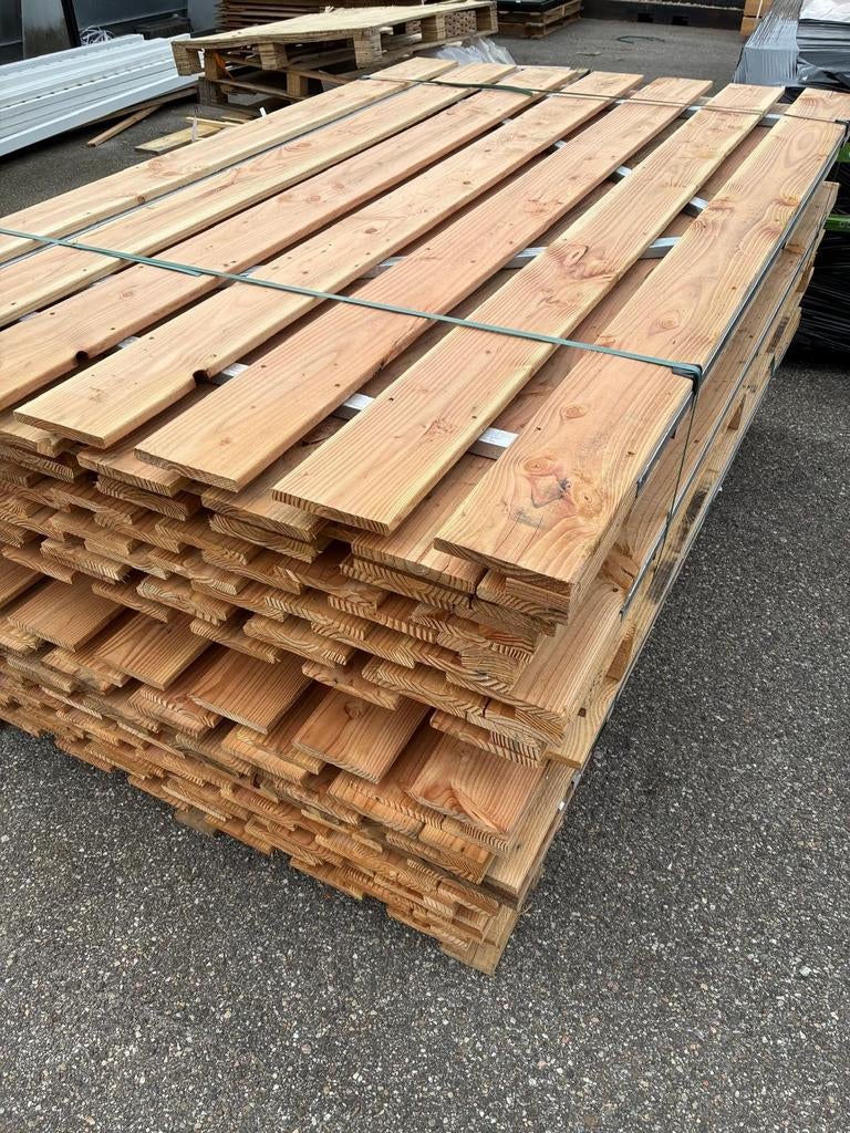 Schuttingdeur  stalen frame 120x190 Douglas rvs cilinderslot, Ophalen, 1 tot 2 meter, Minder dan 3 meter, Nieuw