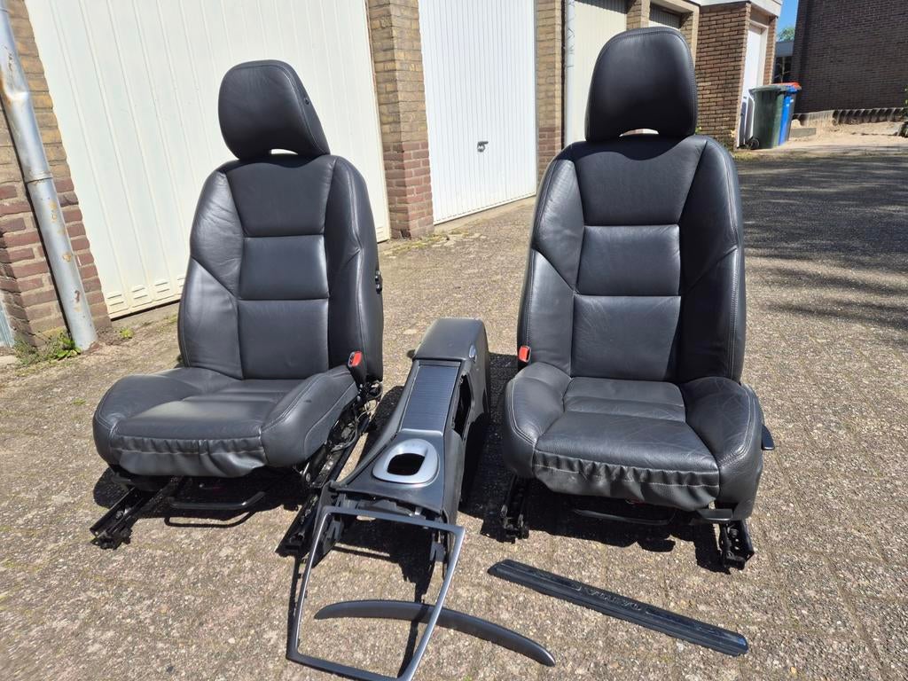 Zeer net volvo s60 zwart leren interieur, Auto-onderdelen, Interieur en Bekleding, Ophalen, Volvo
