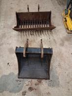 Graafbakken Set cw05 puinriek en dieplepel, Ophalen of Verzenden