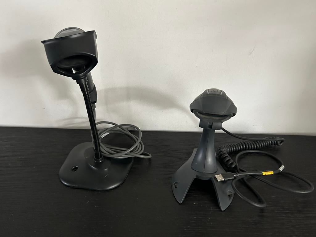 2. Barcode Sanners. Op houder.   Symbol, Ophalen of Verzenden, Gebruikt