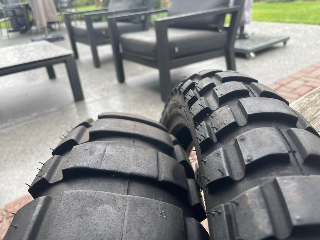 Shinko Adventure Trail motorbanden, Motoren, Ophalen of Verzenden, Gebruikt