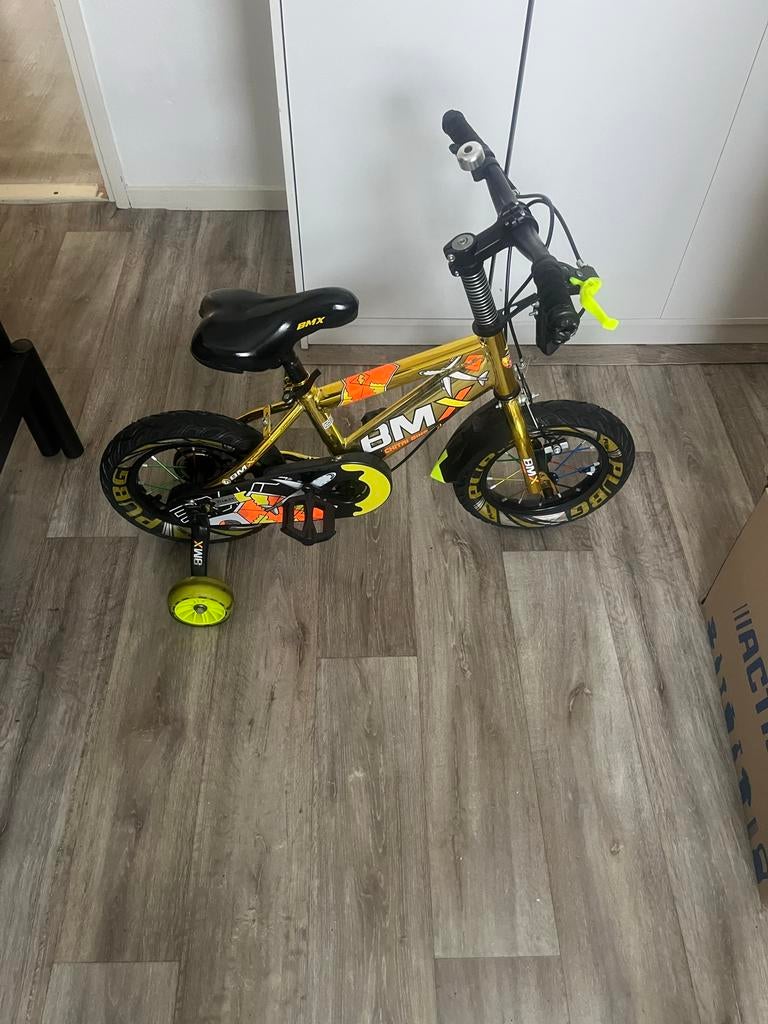 Nieuwe kinderfiets 12 inch - Zo snel mogelijk weg!, Ophalen of Verzenden, Nieuw, Minder dan 16 inch, Zijwieltjes