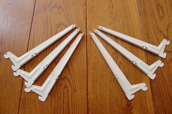 Elementsysteem plankdragers met hoek, Ophalen of Verzenden, Zo goed als nieuw