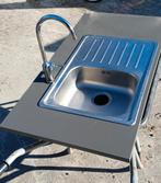 keukenspoelbak met mengkraan, Ophalen, Minder dan 50 cm, Zo goed als nieuw, Minder dan 25 cm