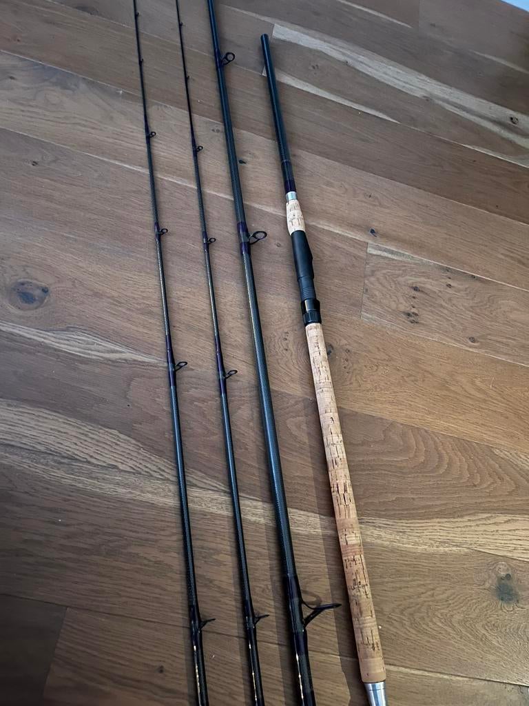 Unieke kevlar feederhengel handgebouwd., Ophalen of Verzenden, Nieuw, Werphengel