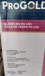 Progold glasvlies PG 450 + lijm, Ophalen, 75 m² of meer, Wit