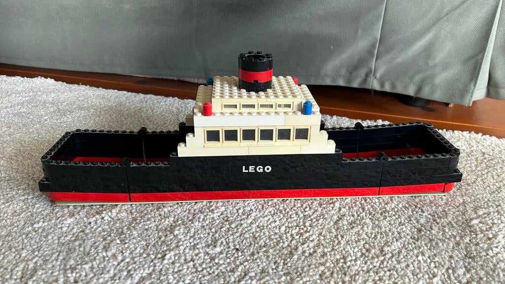 Oude LEGO Train trein ferry 343, Ophalen of Verzenden, Gebruikt, Lego