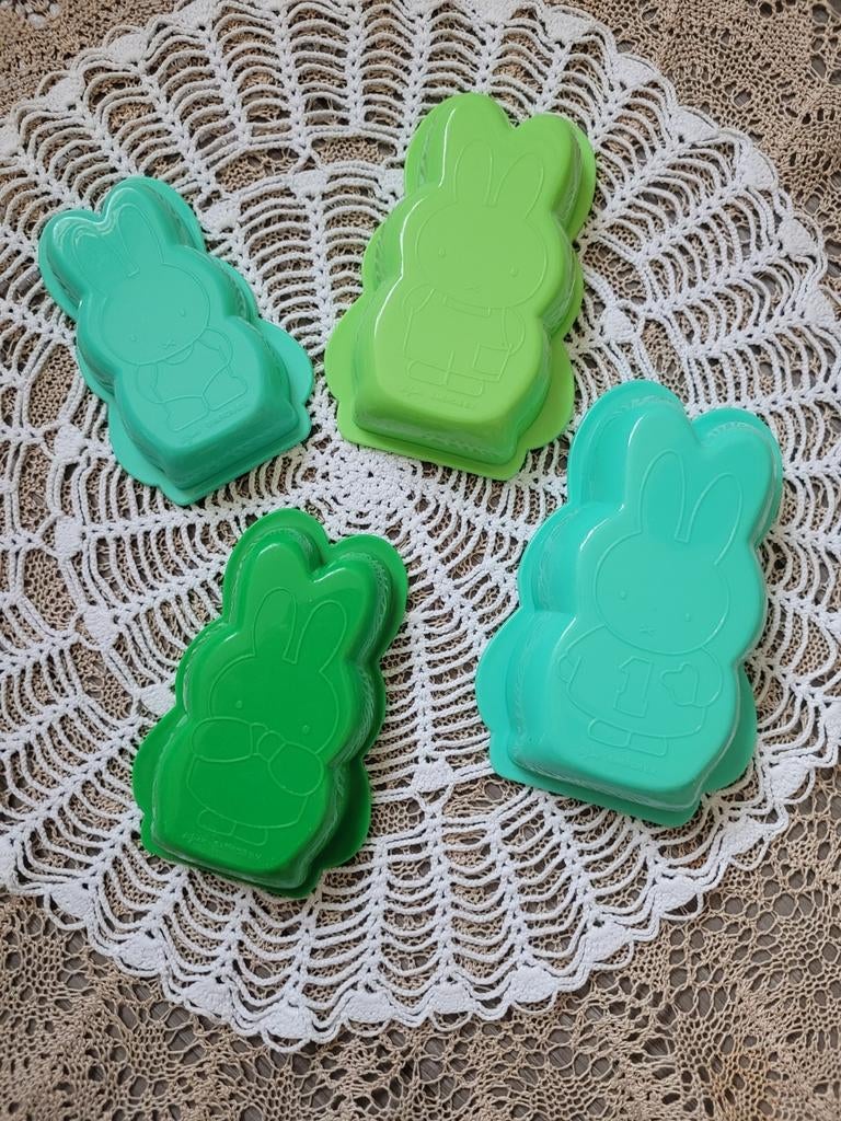 Miffy Nijntje vormpjes - 4 stuks, Ophalen of Verzenden, Nieuw, Groen, Overige typen