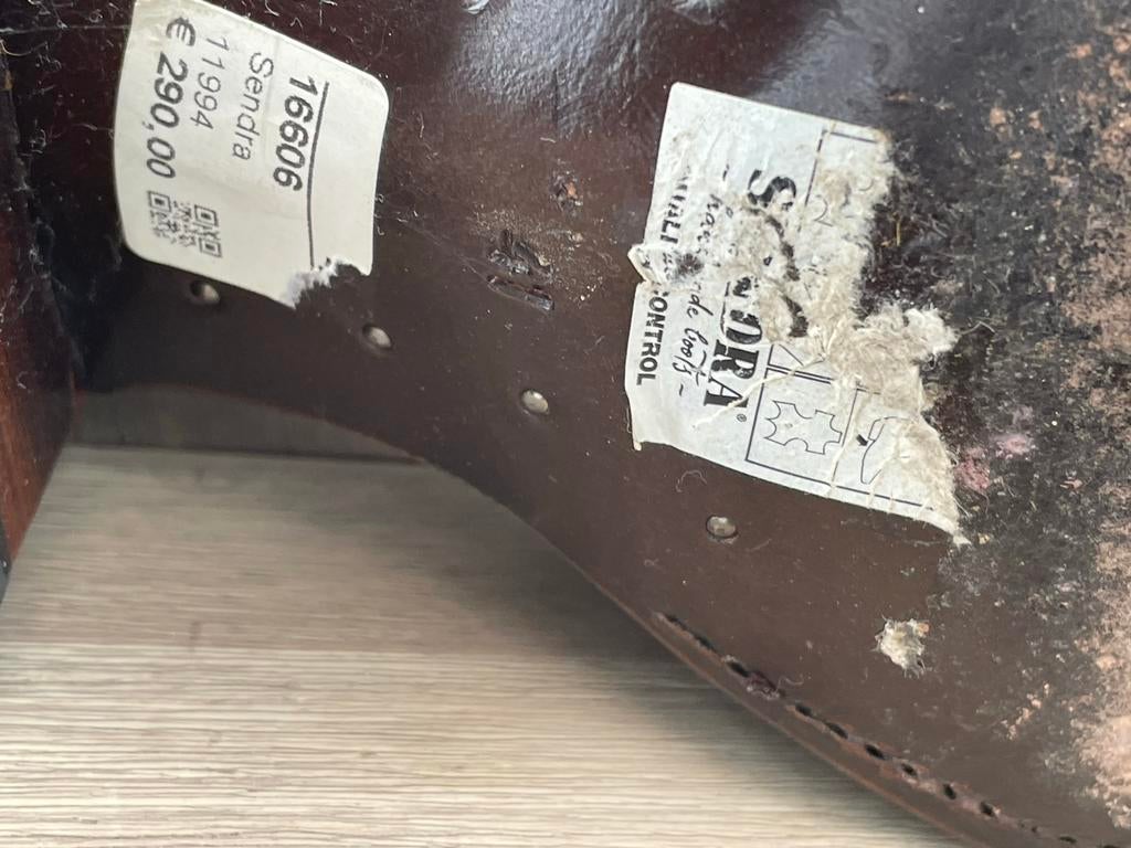 Sendra cowboylaarzen mt 41 - bruin met slangenprint, Ophalen of Verzenden, Gedragen, Bruin, Lage of Enkellaarzen