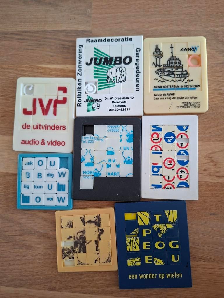 Verschillende schuifpuzzels, Ophalen of Verzenden, Minder dan 500 stukjes