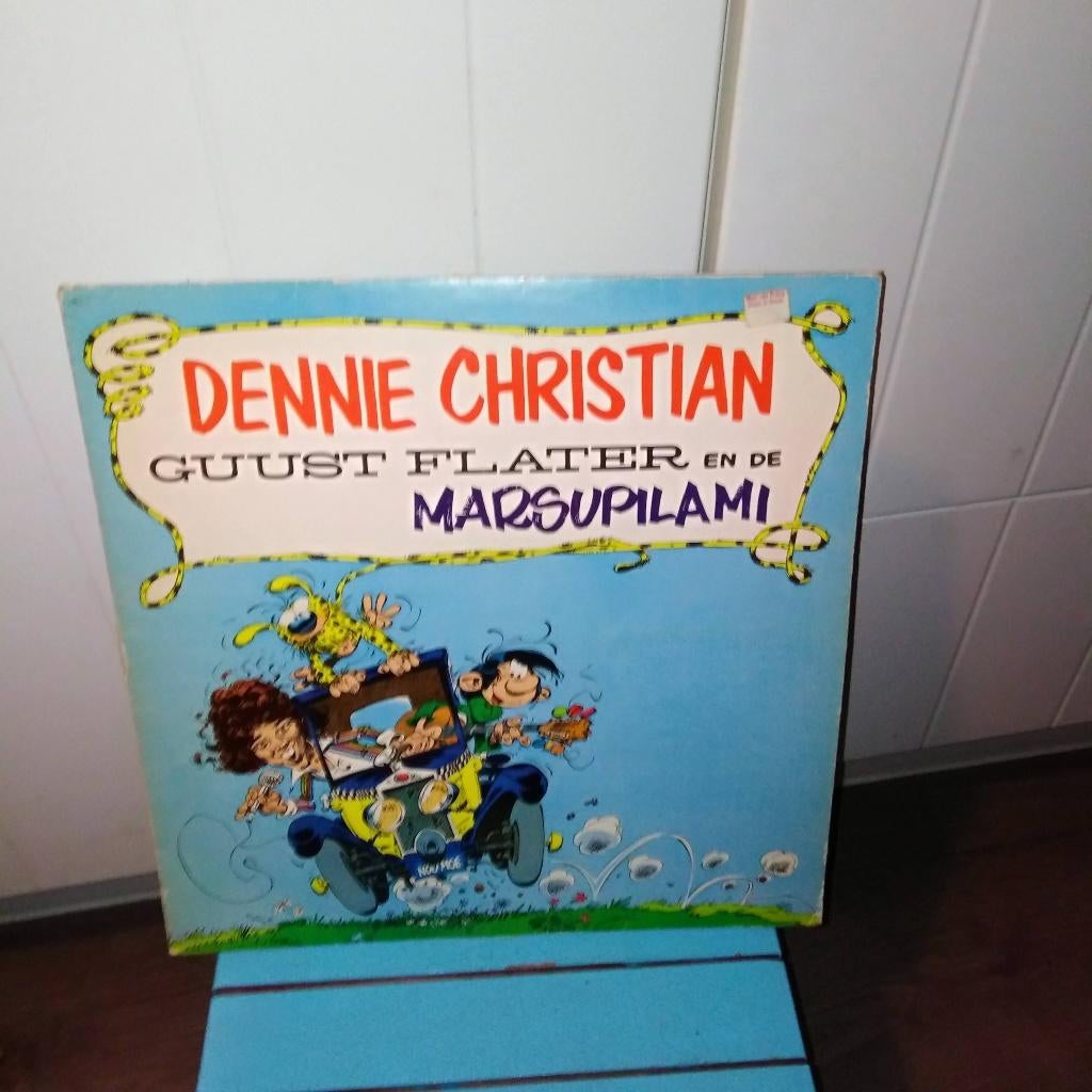 Lp Dennie Christian guust flater en de marsupilami, Cd's en Dvd's, Ophalen, Gebruikt, Overige formaten, Overige genres