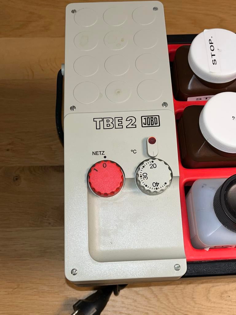 Jobo TBE 2 Temperier Box voor Chemie - Goede Staat, Ophalen of Verzenden, Doka-onderdelen