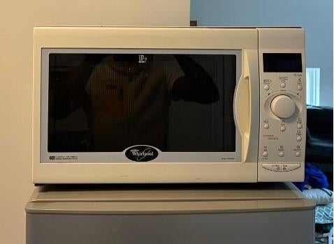 Whirlpool VIP 27 Combi Magnetron, Witgoed en Apparatuur, Magnetrons, Ophalen, Combimagnetron, Gebruikt, Draaiplateau