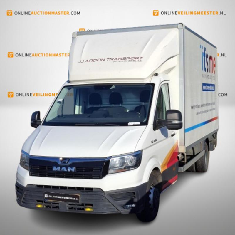 Bedrijfswagen, MAN, TGE, 50 2.0 Lang DL, 2018, Auto's, Overige Auto's, Gebruikt, Overige brandstoffen, Zwart, Origineel Nederlands