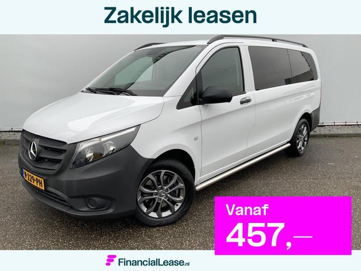 Mercedes-Benz Vito 119 CDI 4X4 Lang Dub Cab Automaat Airco C, Auto's, Bestelauto's, Bedrijf, Lease, Financial lease, ABS, Achteruitrijcamera