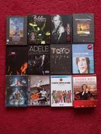Muziek dvd's (12 stuks), Alle leeftijden, Ophalen of Verzenden, Zo goed als nieuw, Muziek en Concerten