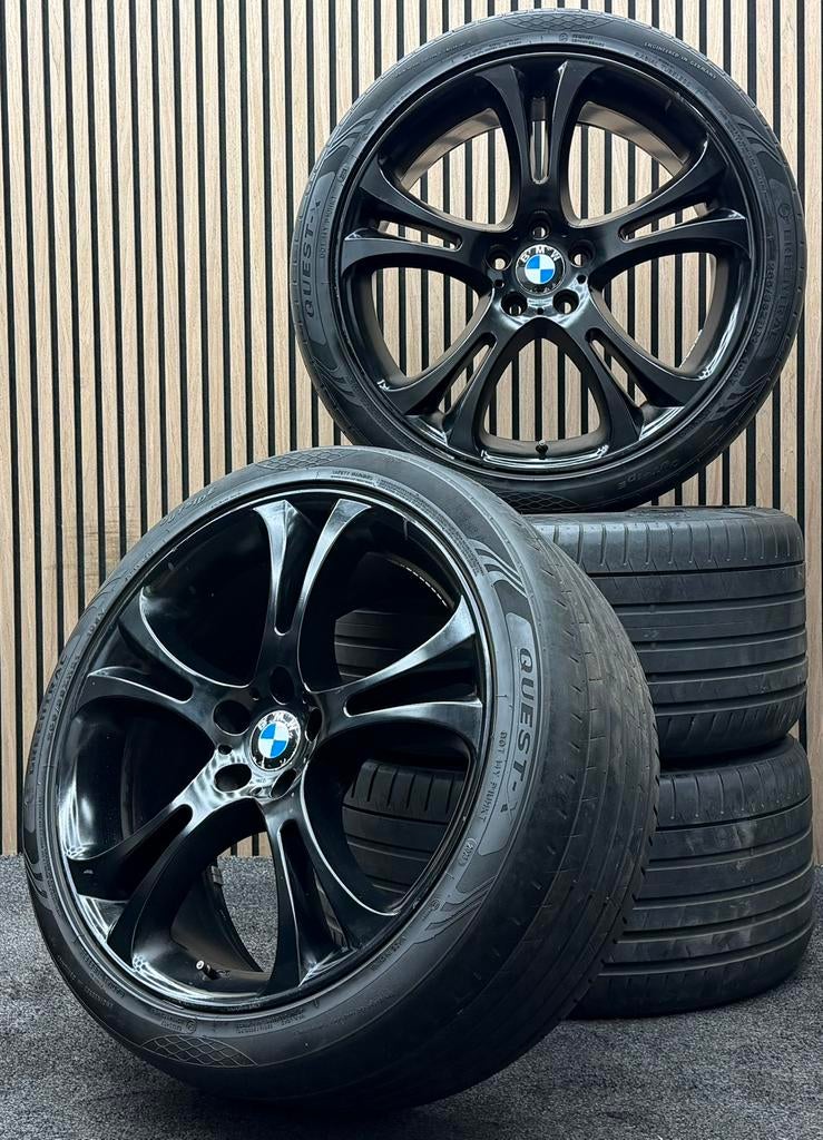 Originele 21 inch BMW X5 E70 X6 E71 Style 275 5x120 Breedset, Ophalen, 285 mm, ., Banden en Velgen