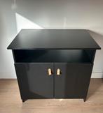 Babykamer compleet modern zwart Babybed Commode Wandplank, Kinderen en Baby's, Kinderkamer | Commodes en Kasten, Ophalen, 50 tot 70 cm