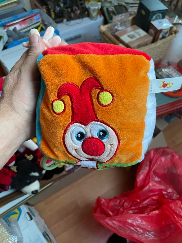 Zachte Speelkubus met joki, Ophalen of Verzenden, Zo goed als nieuw, Overige typen, Met geluid