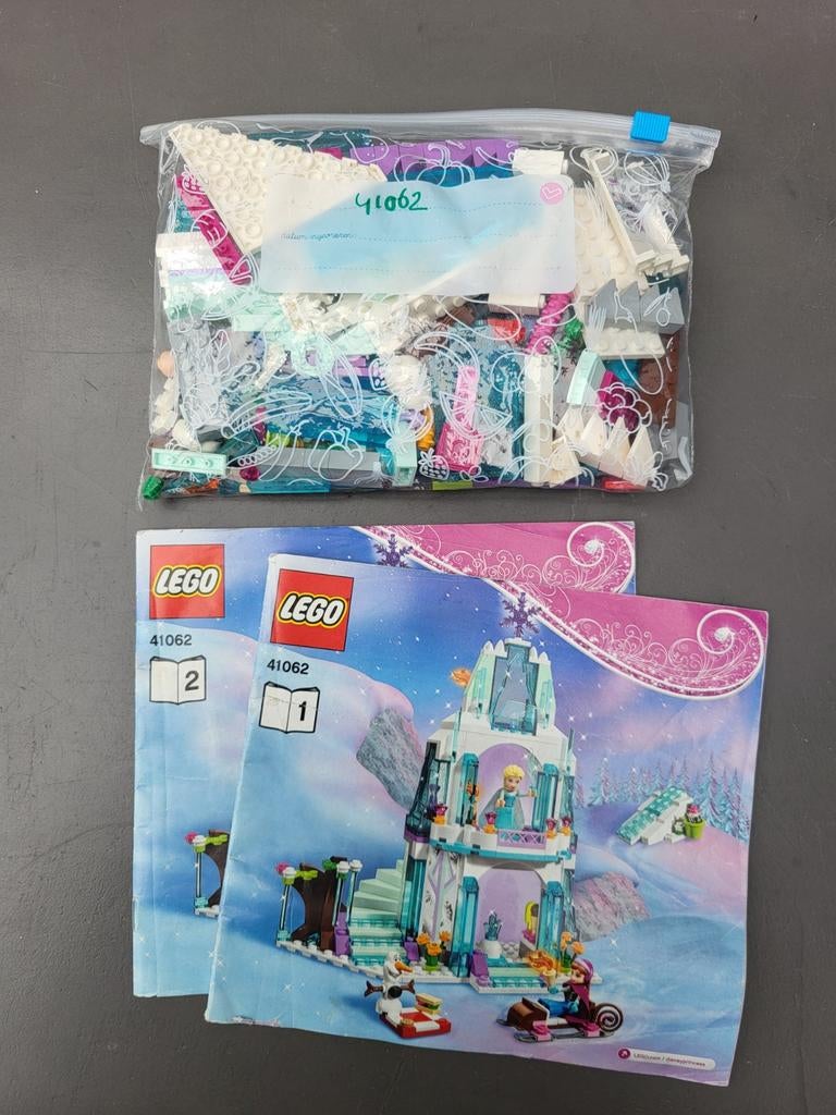 LEGO Disney Princess Frozen Elsa's IJskasteel 41062, Ophalen of Verzenden