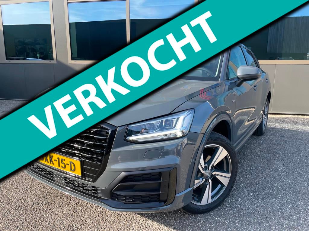 Audi Q2 35 TFSI S Edition Pano Leder 1ste Eig Boekjes sleute, Auto's, Audi, 4 cilinders, 150 pk, Leder, Bedrijf