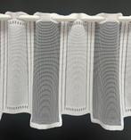 Valletje / kort gordijntje wit 30cm hoog, Minder dan 50 cm, Wit, Ophalen of Verzenden, Zo goed als nieuw