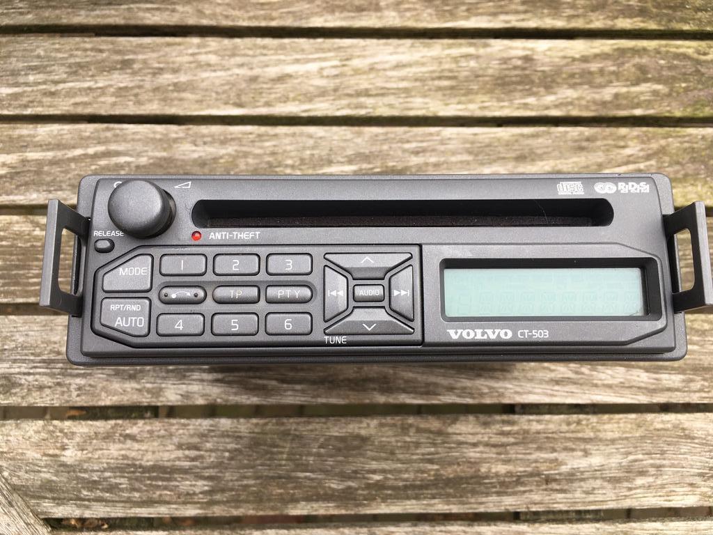 Volvo autoradio CT-503 DEFECT!, Auto diversen, Ophalen, Gebruikt