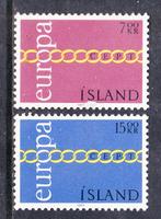 IJsland 1971 pf mi 451 - 452 europa cept, Verzenden, IJsland, Postfris