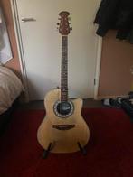 Semi-akoestische ovation gitaar uit 1992, Ophalen, Gebruikt, Western- of Steelstringgitaar, Met (piezo-)element