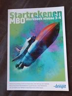 Studiereader Startrekenen MBO niv. 3-4 ECK, Jelte Folkertsma, Ophalen of Verzenden, Zo goed als nieuw, Nederlands