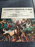 Les grandes cantates de J.S. Bach in nette staat, Kamermuziek, Ophalen of Verzenden, Zo goed als nieuw, 12 inch
