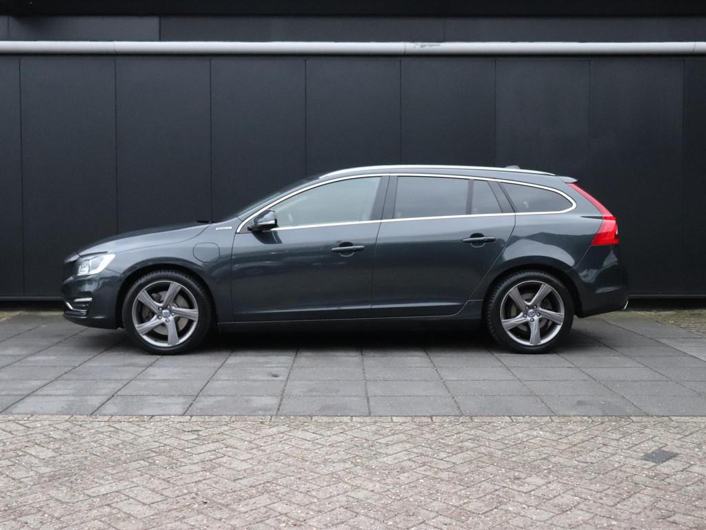 Volvo V60 2.4 D6 AWD Plug-In Hybrid Summum | LEDER | MEMORY, Auto's, Volvo, Automaat, Vierwielaandrijving, 11 kWh, Te koop
